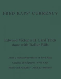 Fred Kaps' Currency by Fred Kaps